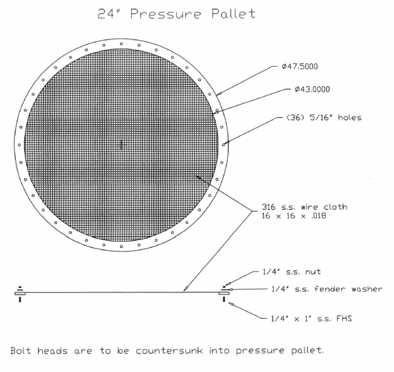 24″ Pressure Vacuum Vent (standard) Newlin's Welding & Tank Maintenance