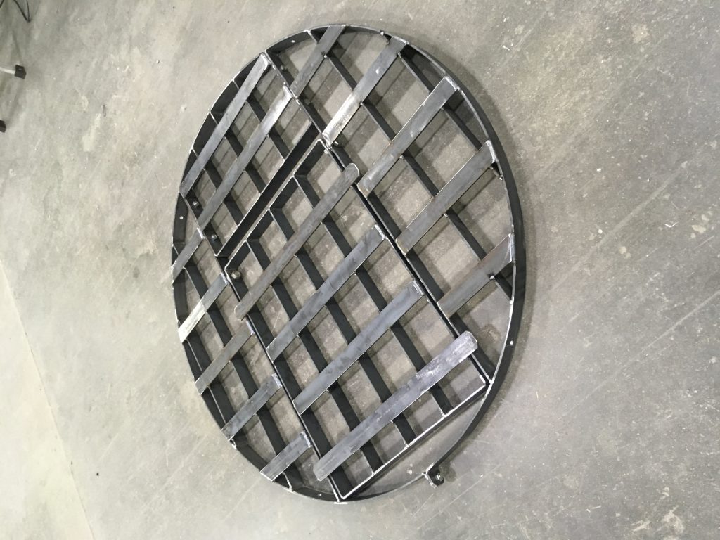 Small Grated Riser Custom Riser Grates - Newlin's Welding & Tank Maintenance